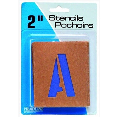 Stencil-Paint & Lettering Gothic 2"Capitals & Numerals - 83392-00102