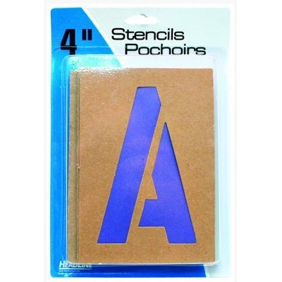 Stencil-Paint & Lettering Gothic 4"Capitals & Numerals - 83392-00104