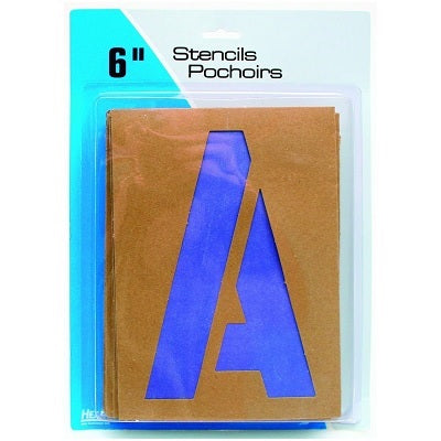 Stencil-Paint & Lettering Gothic 6"Capitals & Numerals - 83392-00106