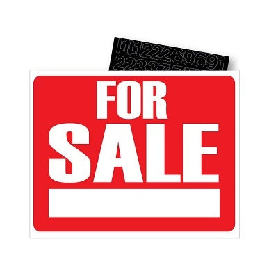 Sign-Indoor/Outdoor 8X12 For Sale - 83392-09312