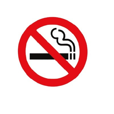 Sign - International Symbol 3X3 No Smoking - 83392-09552