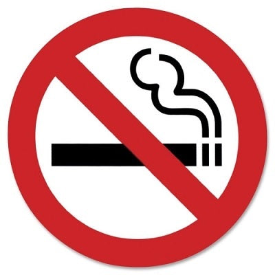 Sign-International Symbol 6X6 No Smoking - 83392-09602