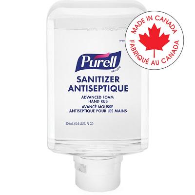 Hand Sanitizer Dispenser-Purell Es10, Foam, White - 8351-02-CAN00