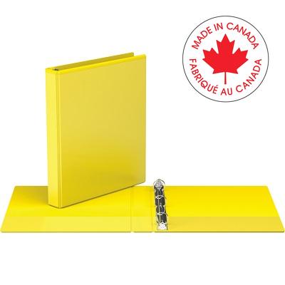 Binder-Easyview 1" Round Ring, Yellow - 8411-05-06