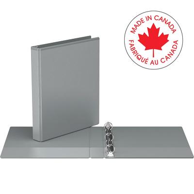 Binder-Easyview 1" Round Ring, Grey - 8411-07-06