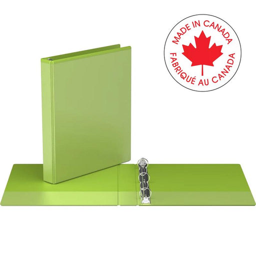 Binder-Easyview 1" Round Ring, Lime Green - 8411-24-06