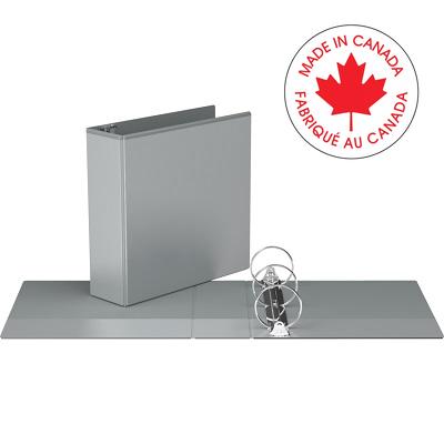 Binder-Easyview 3" Round Ring, Grey - 8414-07-06