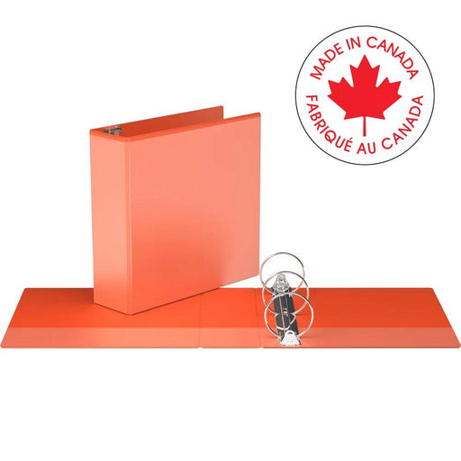 Binder-Easyview 3" Round Ring, Orange - 8414-19-06