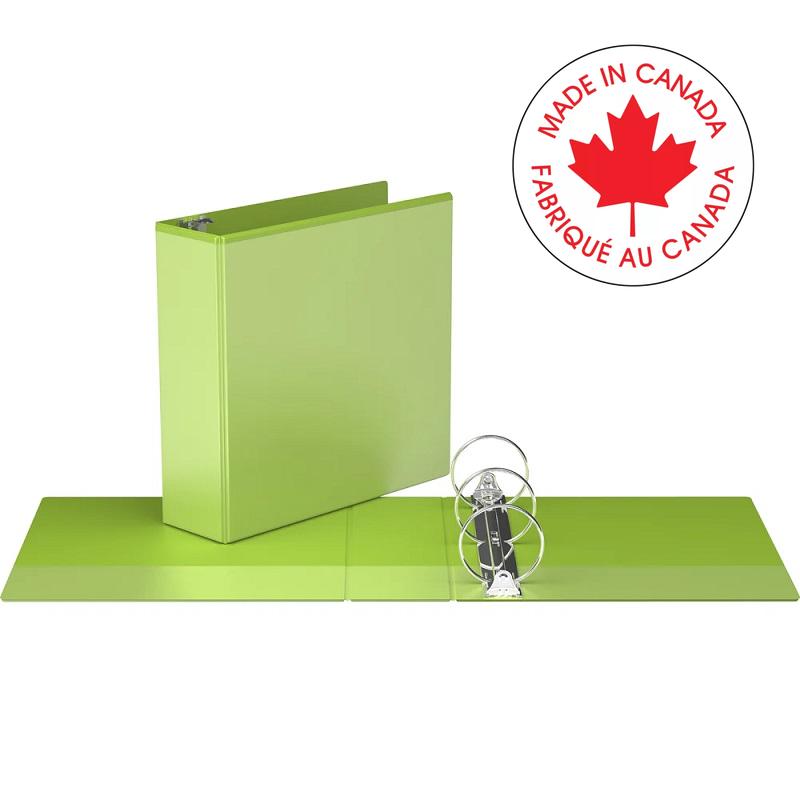 Binder-Easyview 3" Round Ring, Lime Green - 8414-24-06