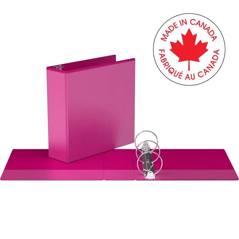 Binder-Easyview 3" Round Ring, Pink - 8414-43-06