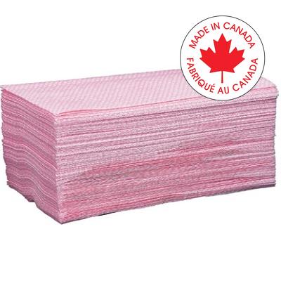 Towels-Chix 11.5X24 Disposable, Pink, 100/Pack - 8506