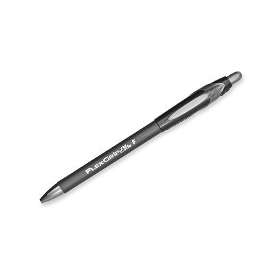 Pen-Retractable, Flexgrip Elite Ballpoint, Fine Black - 85582