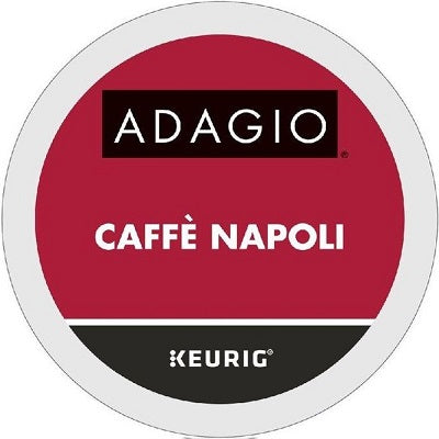 Coffee-K Cup Adagio Caffe Napoli Dark Roast (27724) - 86-27924