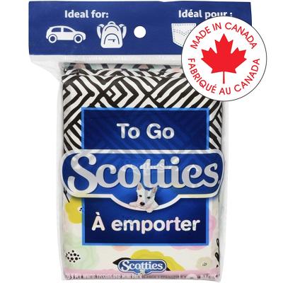 Facial Tissue-Scotties 3-Ply, 10 Sheets, 8/Pack - 86910