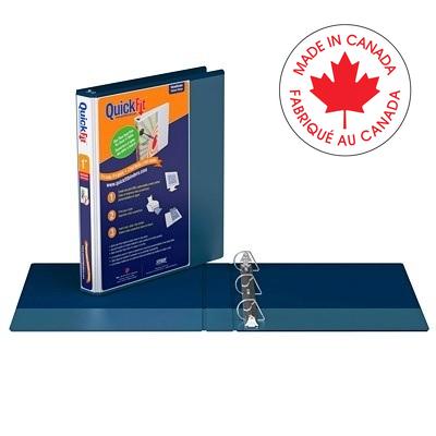 Binder-Quickfit View, 1" D-Ring Navy - 8701-72