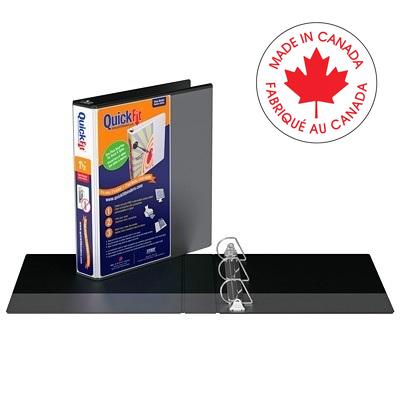 Binder-Quickfit View, 1.5" D-Ring Black - 8702-01