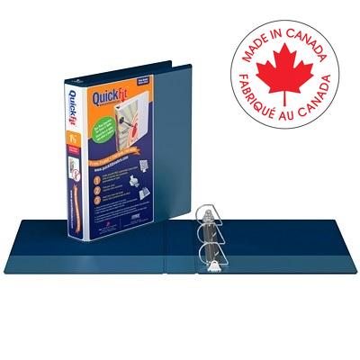 Binder-Quickfit View, 1.5" D-Ring Navy - 8702-72