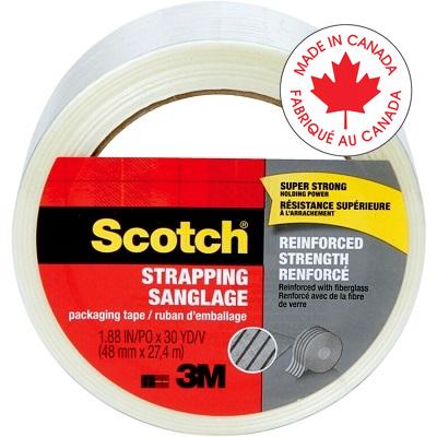 Tape-Reinforced Strapping, 48Mmx27.4M, Clear - 8950-EF-8CC