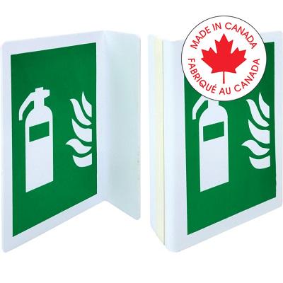 Sign-Fire Extinguisher 5-1/2" X 8" X 2" - 900100-G
