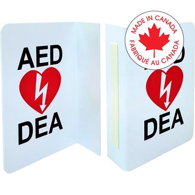 Sign-Safety Aed/Dea 5-1/2" X 8" X 2" - 900110