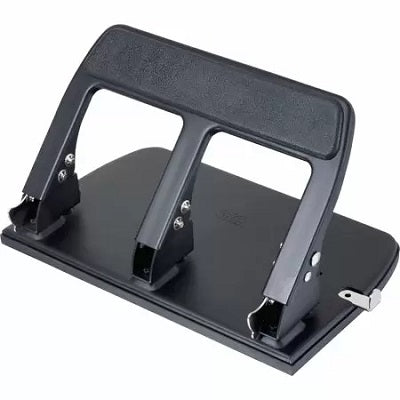 Punch-3 Hole, 9/32", 40 Sheet Capacity, Black - 90089