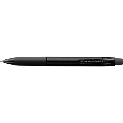 Pen-Retractable, Uni Erasable Gel, Medium, Black - 90149