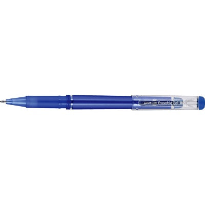 Pen-Stick, Uni Erasable Gel, Medium, Blue - 90161