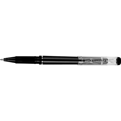 Pen-Stick, Uni Erasable Gel, Medium, Black - 90162