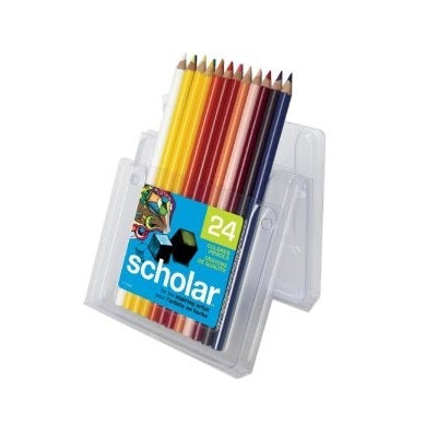 Pencils-Coloured, Prismacolor Scholar, 24-Colour -Ps324 - 92805