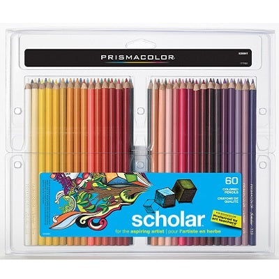 Pencils-Coloured, Prismacolor Scholar, 60-Colour -Ps360 - 92808HT