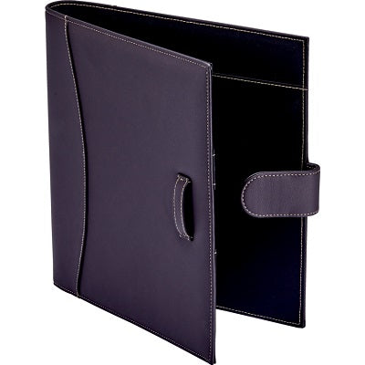 Binder-It'S Academic, 1" D-Ring, Faux Leather Brown - 92876