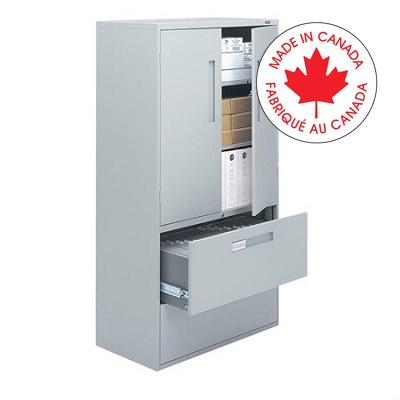 Storage Cabinet-Multi-Stor 9300, Grey - 9336-5MSL-GRY