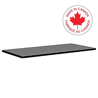 Storage Cabinet Shelves-9300 36" X 18", Black - 9336-FWS BLK