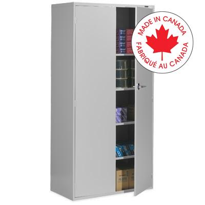 Storage Cabinet-9300 72" High, Grey - 9336-S72L-GRY
