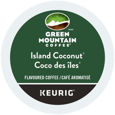 Coffee-K Cup Green Mountain Island Coconut Light Rst (32091) - 94-60859