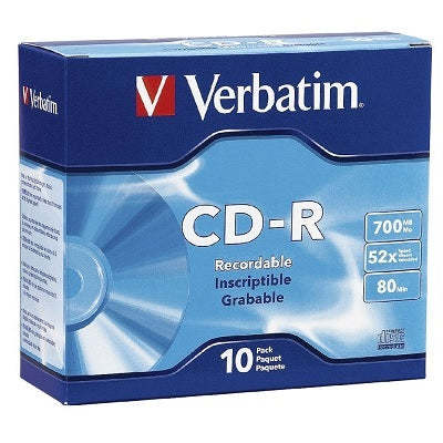 Cd-R 10-Pack 700Mb 52X 80Min. - 94935