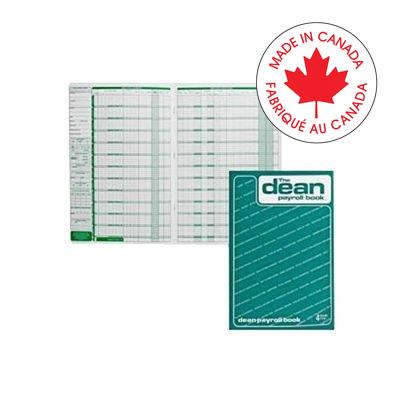 Payroll Book-4 Employees, English - 95-004