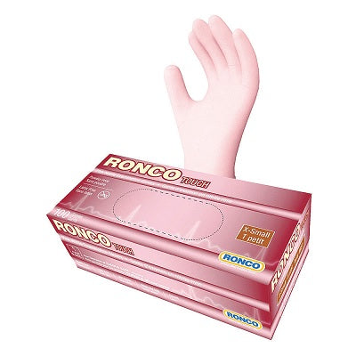 Gloves-Examination, Touch Nitrile, Pink Extra Small 100/Box - 951