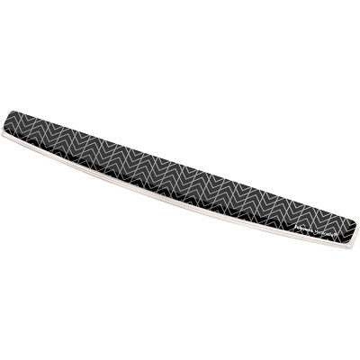 Wrist Rest-Gel, With Microban, Black Chevron - 9550001