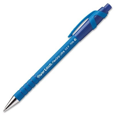 Pen-Retractable, Flexgrip Ultra Ballpoint Fine Blue 12/Bx - 9560131