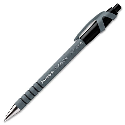 Pen-Retractable, Flexgrip Ultra Ballpoint Fine Black 12/Bx - 9580131