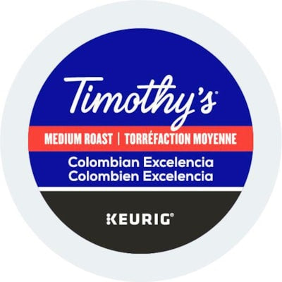Coffee-K Cup Timothy'S Colombian Excelencia (06776) - 96-06776