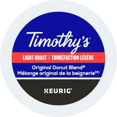 Coffee-K Cup Timothy'S Original Donut Blend (06782) - 96-06782