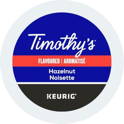 Coffee-K Cup Timothy'S Hazelnut (06784) - 96-06784
