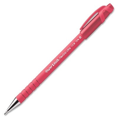 Pen-Stick, Flexgrip Ultra Ballpoint Medium Red 12/Bx - 9620131