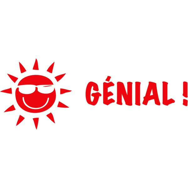 Stamp-Printy, Teacher, Genial ! - 97079