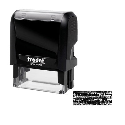 Stamp-Printy, Large, Id Protection - 97462TRO