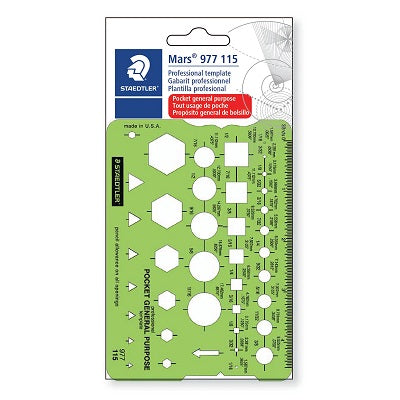 Template-General Purpose, Pocket - 977 115 NA
