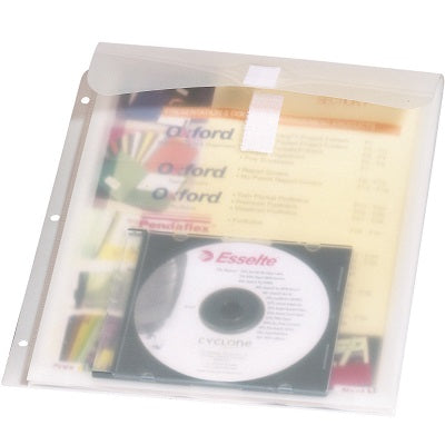 Binder Pocket-Stash-It, Letter, Frosted - 98733C
