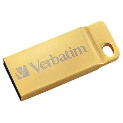 Flash Drive-Verbatim Metal Executive 32Gb Usb 3.0 Gold - 99105
